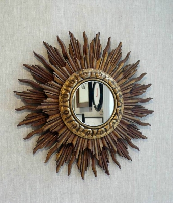 Midd C20th Sunburst Mirror