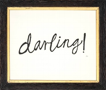 Darling in Vintage Frame