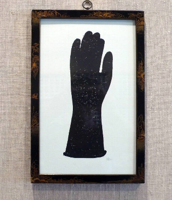 Glove in Vintage Frame
