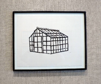 Greenhouse in Vintage Frame