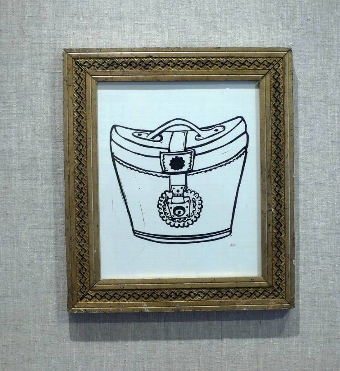 Hat Box in Vintage Frame