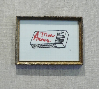 Mon Amour in Vintage Frame