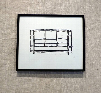 Corb Sofa in Vintage Frame