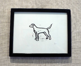 Pointer in Vintage Frame