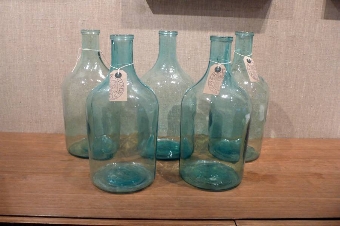 Eastern European Decorative Glass Bottles