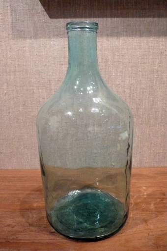 Antique Eastern European Decorative Glass Bottles