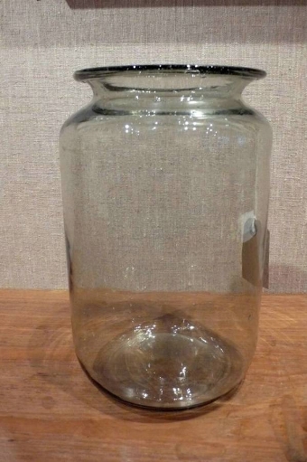 Eastern European Decorative Lip Jar