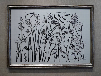 Florabunda I in Vintage Frame