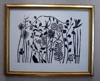 Florabunda III in Vintage Frame