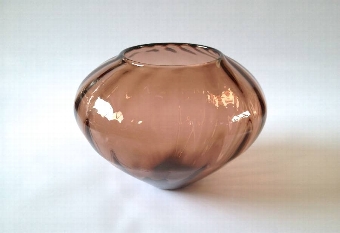 Aubergine Optic Vase