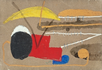 Roger Hilton  Untitled c1973