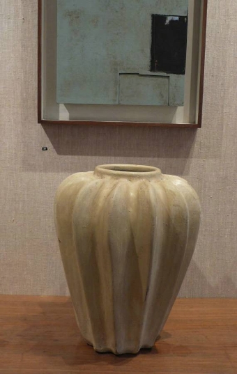Terracotta Vaulted Vase