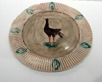 Claudia Rankin Black Gander Plate