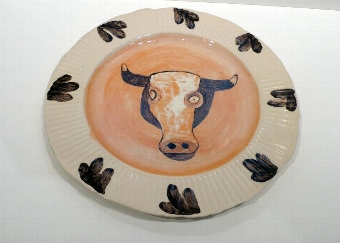 Claudia Rankin Bull Mask Plate