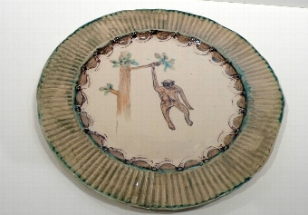 Claudia Rankin Challenging Monkey Plate