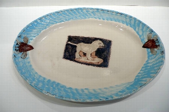 Claudia Rankin Petrified Lion Platter