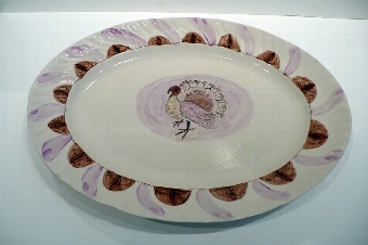 Claudia Rankin Turkey Platter
