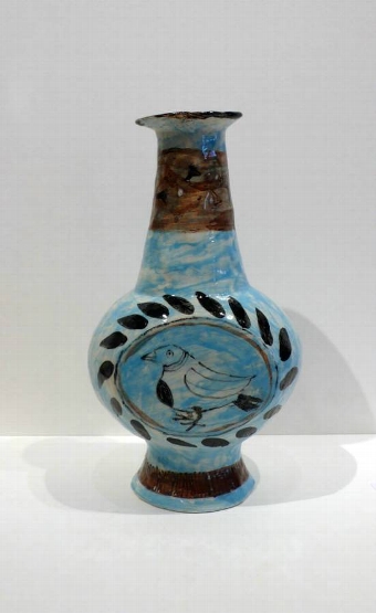 Claudia Rankin Vase with Magpie