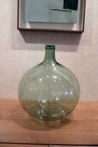 French Green Demijohn No Two