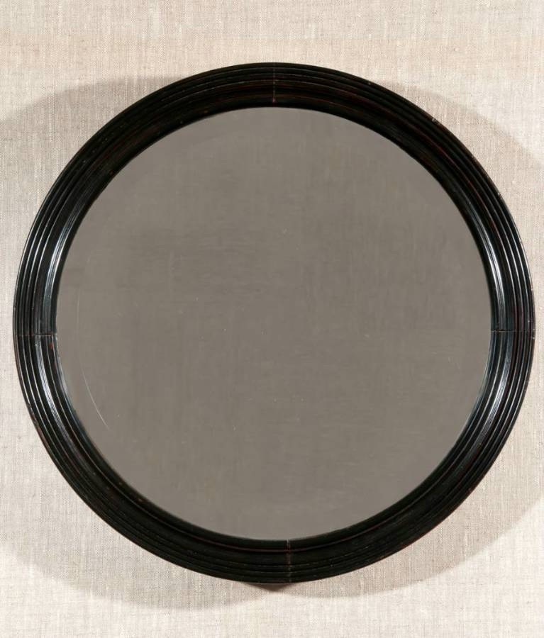 Antique Edwardian Beveled Mirror