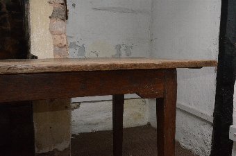 Antique Oak farmhouse refectory table 18th Century