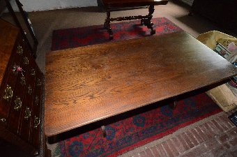 Antique Jacobean style Oak refectory dining table