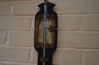 Antique German Stick Barometer 
