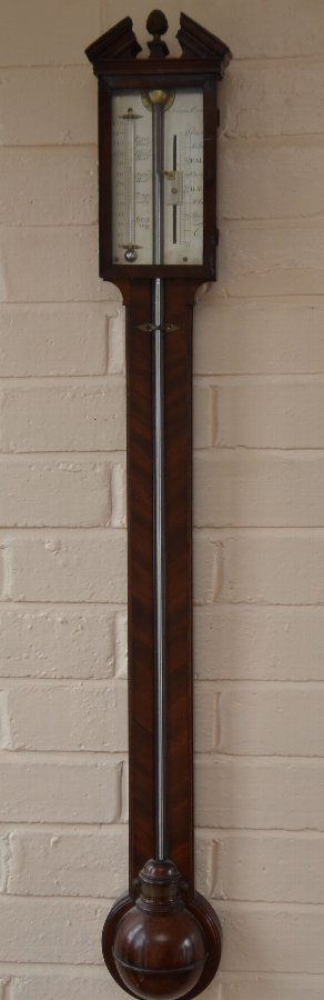 Stick barometer by Francis Crou