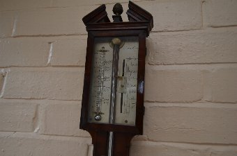 Antique Stick barometer by Francis Crou