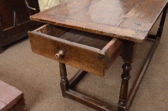 Antique Beautiful country style Oak Kitchen table