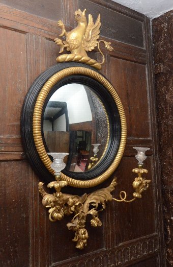 Antique Beautiful Gilt wood mirror