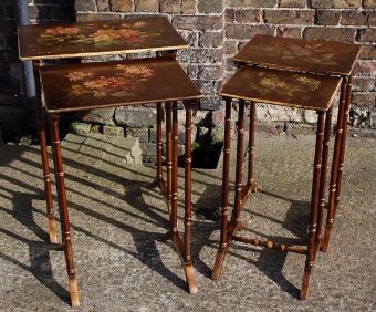 Victorian Quartetto or Nest of tables