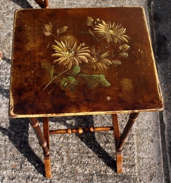 Antique Victorian Quartetto or Nest of tables