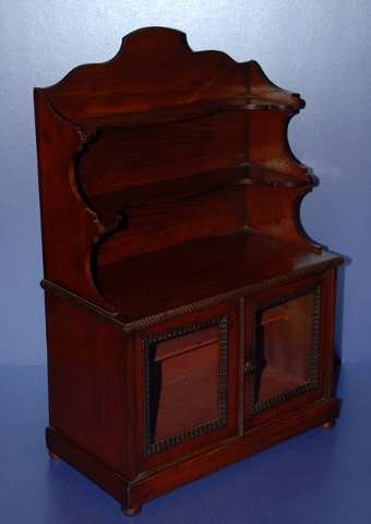 Victorian mahogany miniature chiffonier