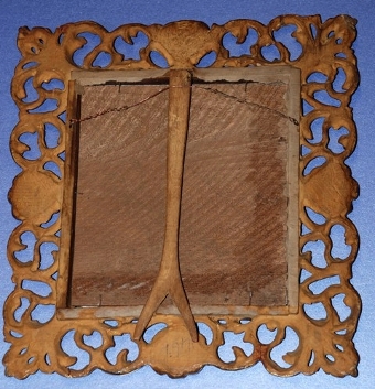 Antique Circa 1850 French florentine gilt dressing table mirror 