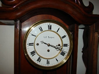 Antique vienna wall clock