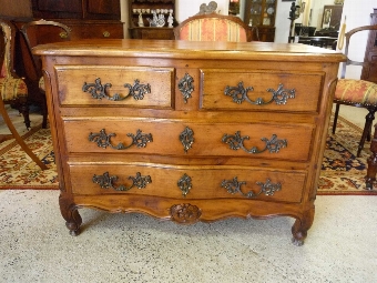 Antique French cherrywood Louis XIV Commode/Chest of drawers