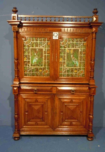 French Antique country buffet sideboard Cabinet