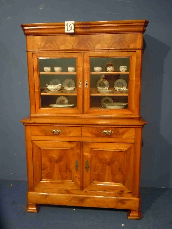 Antique French Antique Louis-Philippe cherry sideboard Buffet Display cabinet Dresser 