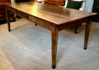 A late 19th century French farmhouse table.