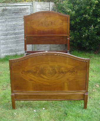 Antique A Pair of Heal & Son Mahogany Beds