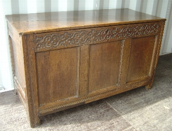 A 17th Century Oak Coffer