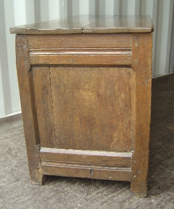 Antique A 17th Century Oak Coffer