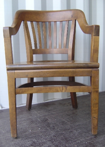 An Original Gunlocke 'Bank of England' Chair
