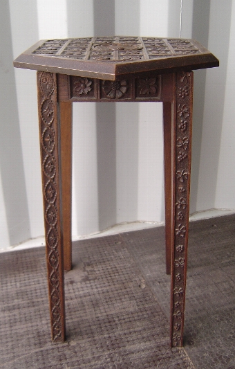 A 19th Century Carved Side Table