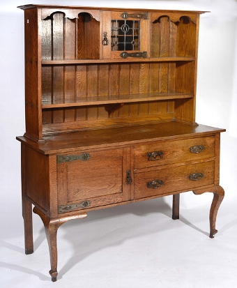 Oak Dresser Art Nouveau