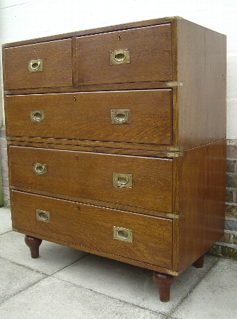 An Oak Campaign Chest