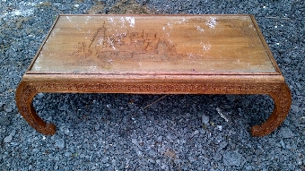 Carved Chinese Coffee Table