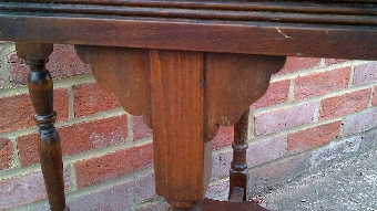 Antique Victorian Hexagonal Occasional Table