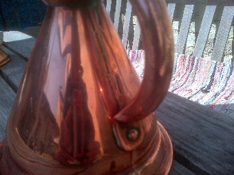 Antique Victorian Copper Jug